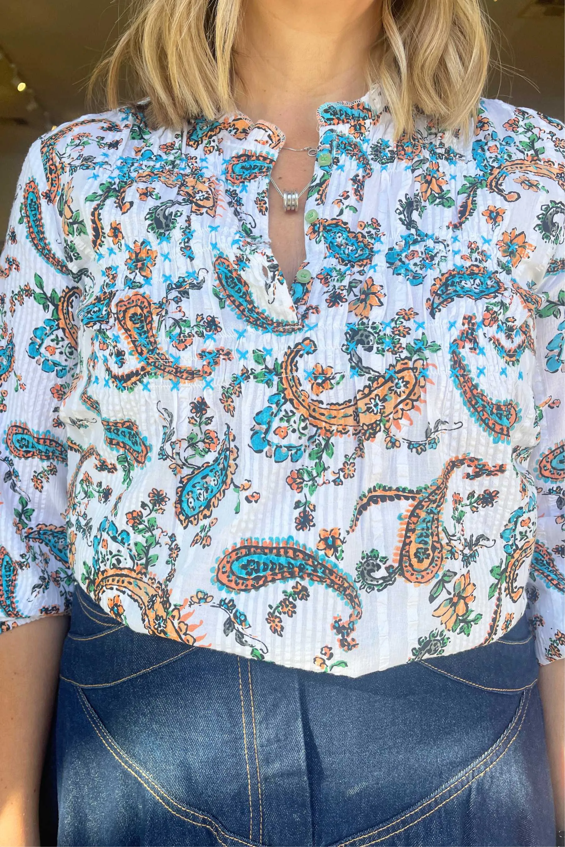 Charlie Shirt | Paisley Pop