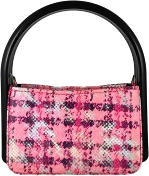 Chic Women's Mini Hobo Bags with Acrylic Top Handle, Crossbody Tote Clutch for Evening Party, Fashionable Shoulder Handbags