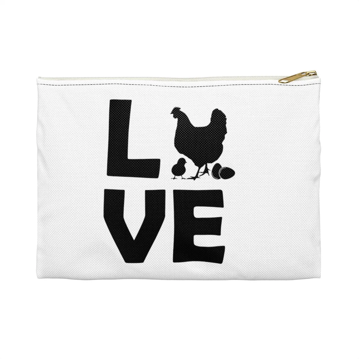 Chicken Love Accessory Pouch