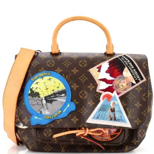 Cindy Sherman Camera Messenger Bag Patch Embellished Monogram Canvas