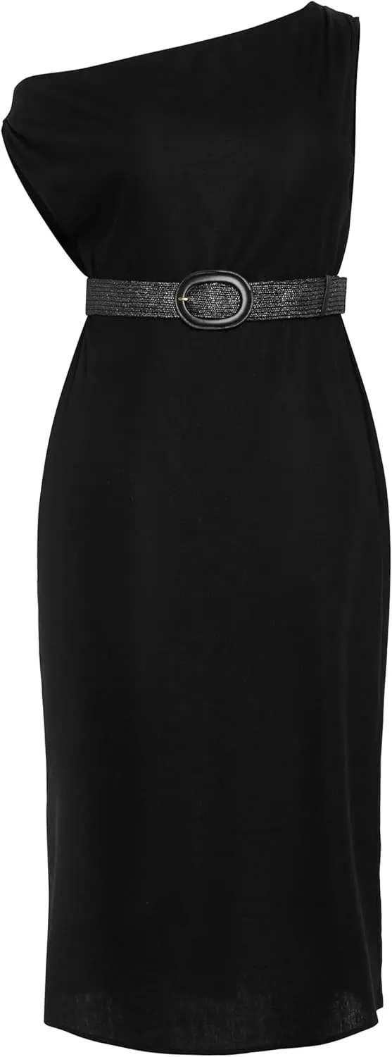 City Chic Women's Plus Size Maxi Dress-Millie Linen