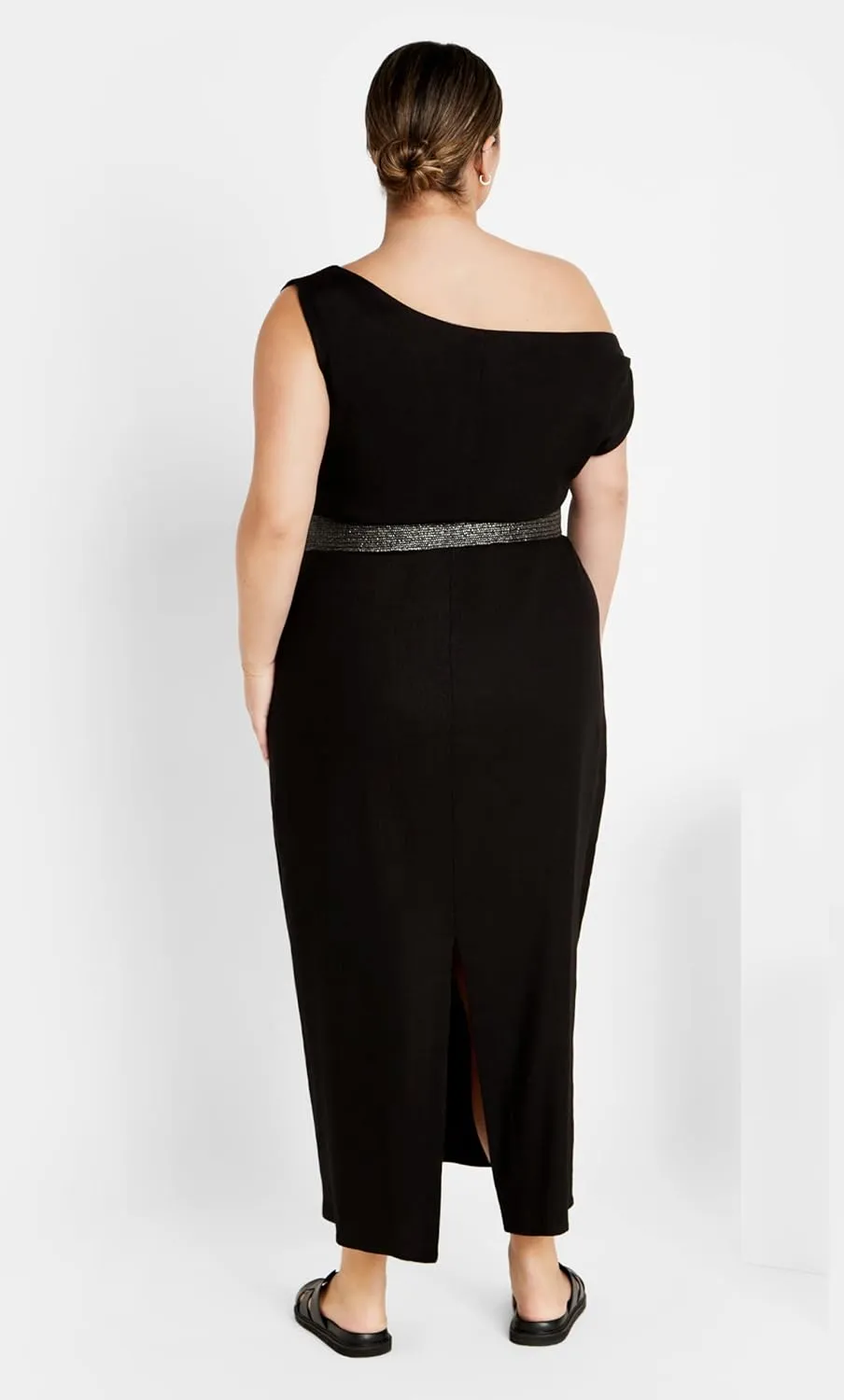 City Chic Women's Plus Size Maxi Dress-Millie Linen