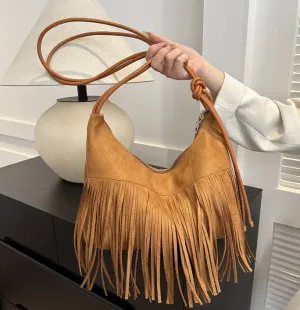 CL1248 - Bohemian Tassel Drop Handbag