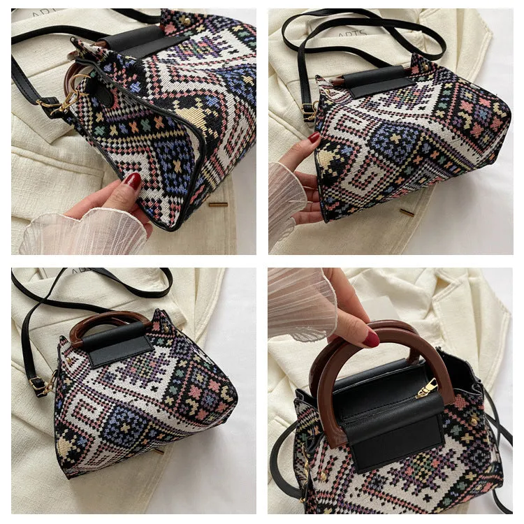 CL1250 - Bohemian Geometric Shoulder Bag