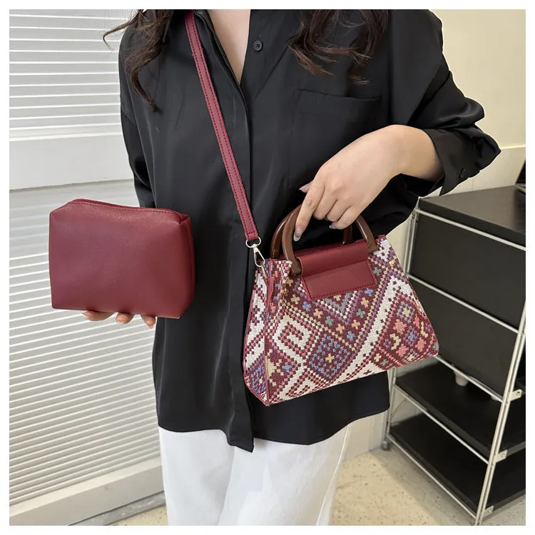CL1250 - Bohemian Geometric Shoulder Bag