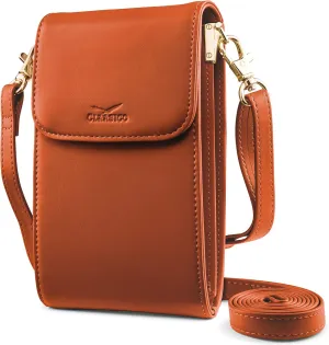 Classico Small Crossbody Phone Purse for Women - Crossbody Bag Wallet for Phone, Cards, Accessories