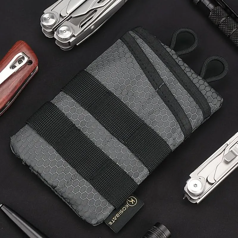 Compact EDC Mini Tool Pouch, Wear-Resistant