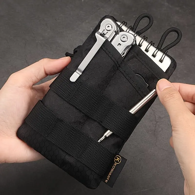 Compact EDC Mini Tool Pouch, Wear-Resistant