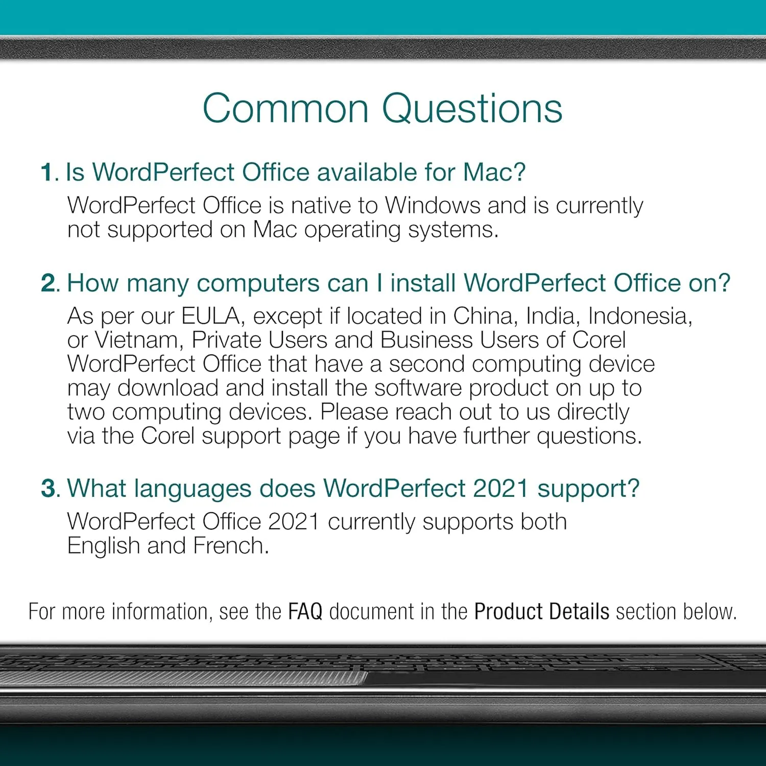 Corel WordPerfect Office Home & Student 2021 | Office Suite of Word Processor, Spreadsheets & Presentation Software [PC Download]