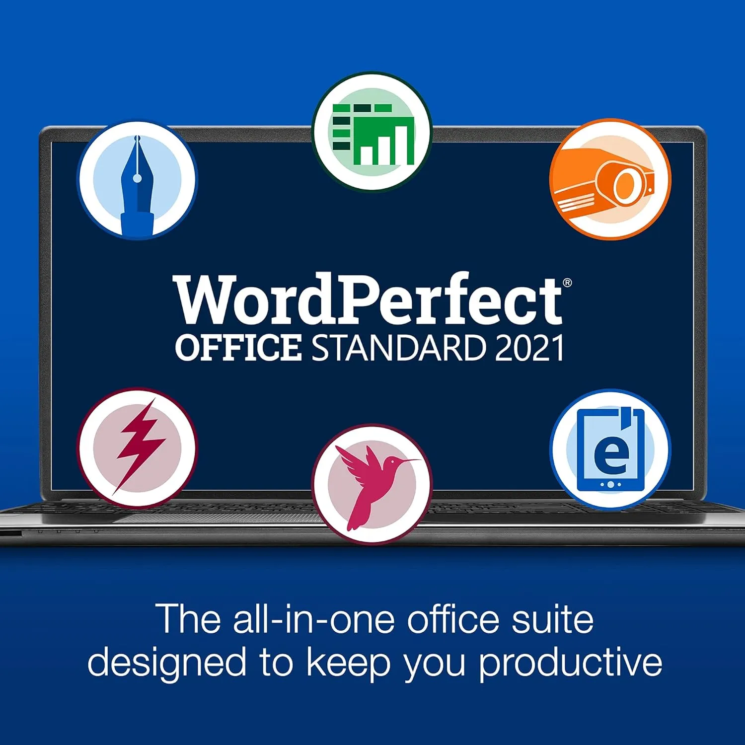 Corel WordPerfect Office Standard 2021 | Office Suite of Word Processor, Spreadsheets & Presentation Software [PC Download]