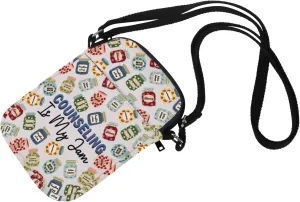 Counselor Gift Counseling is my Jam Crossbody Bag for Psychologist New Counselor Mental Health Matter Gift