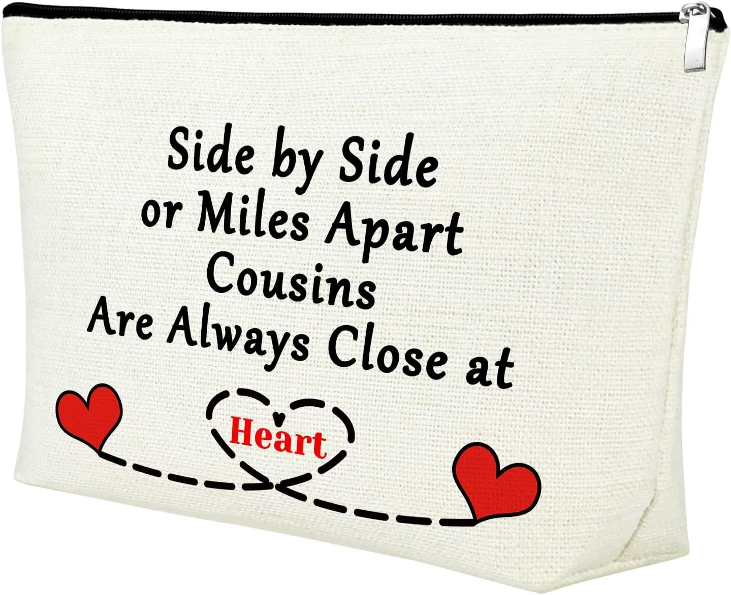 Cousin Gifts for Women Makeup Bag Cousins Sister Gift Best Friend Gift Birthday Gifts for Female Cosmetic Bag Long Distance Relationship Gift for Cousin Graduation Gift for Her Valentines Day Gift