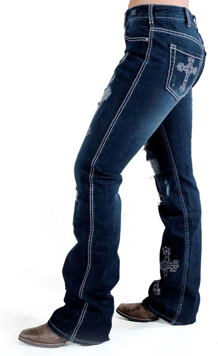 Cowgirl Tuff Women's Western Jeans Hope Bootcut