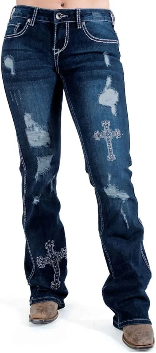 Cowgirl Tuff Women's Western Jeans Hope Bootcut