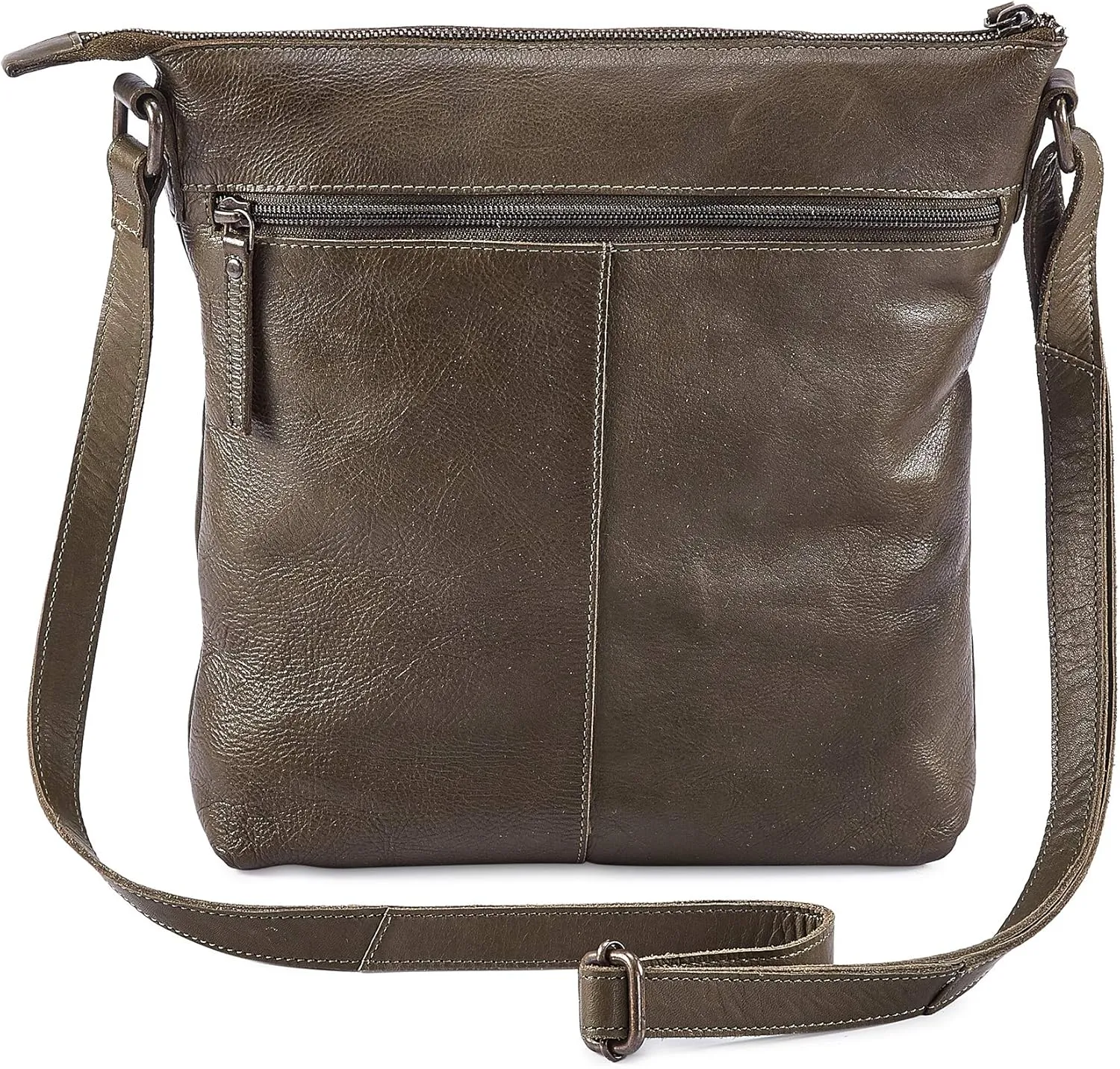 Crossbody Bags for Women Real Leather Purse Handmade Vintage Crossover Shoulder Pocketbook