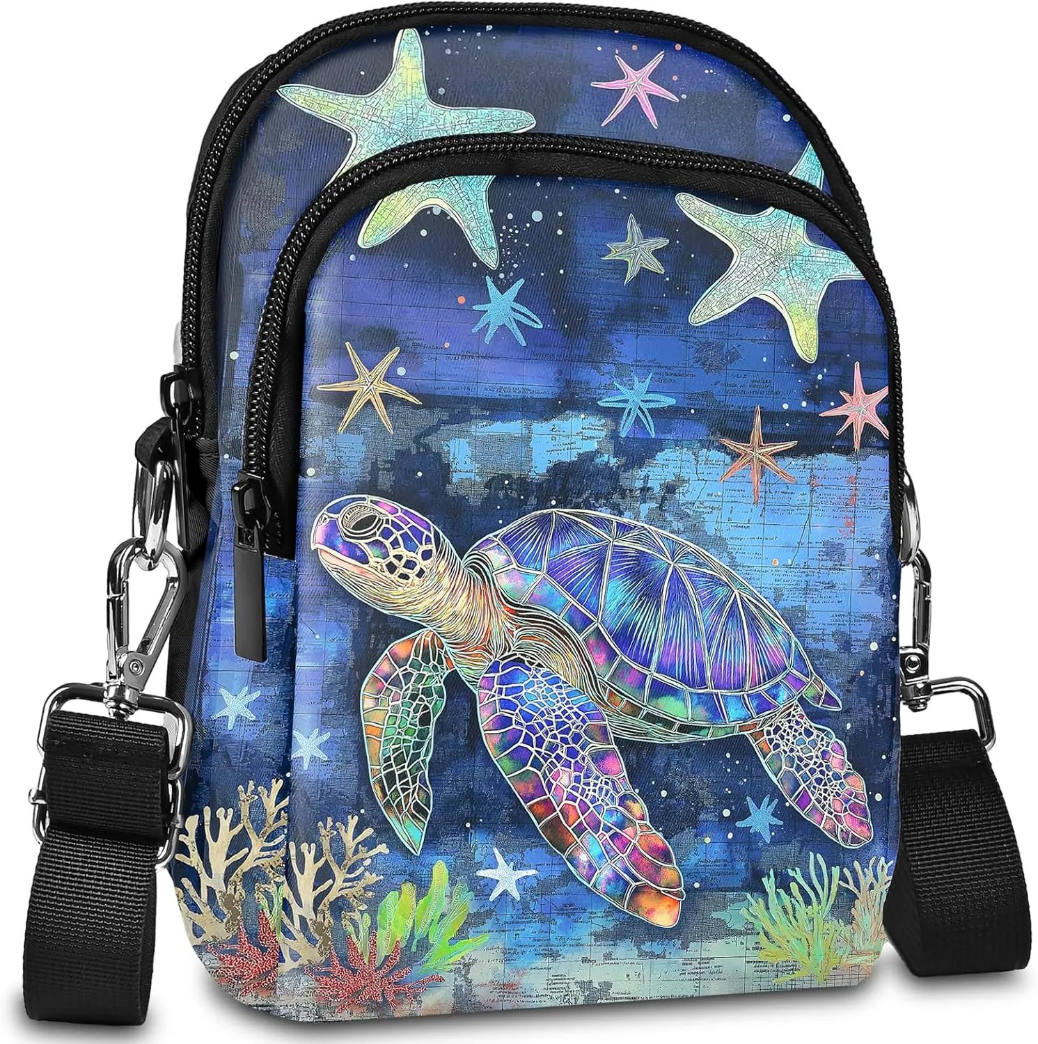 Crossbody Purse for Women Lightweight Small Crossbody Bag Waterproof Phone Wallet with Card Slots Adjustable Strap