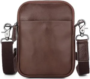 CSCDD Shoulder Bag Crossbody Fanny Pack Vertical Mini Cash Register Backpack(white-Patch five-pointed star4)