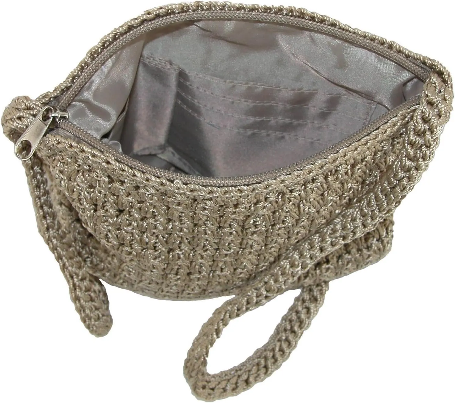 CTM® Women's Crochet Crossbody Handbag