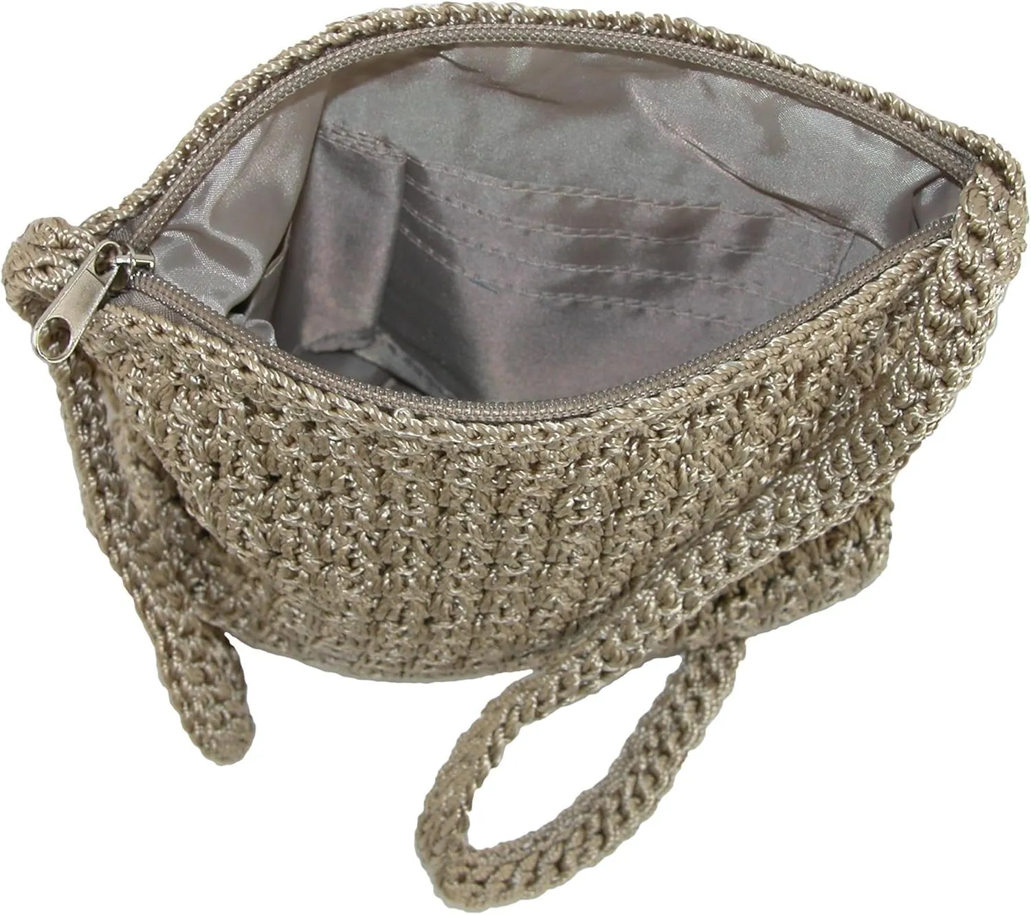 CTM® Women's Crochet Crossbody Handbag