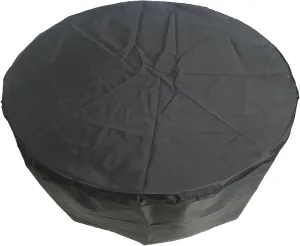 Cubierta Muebles Exterior 52x30in, Fundas para Muebles De Jardãn, Cubierta Redonda Mesa Jardín, Impermeable A Prueba Viento Anti-UV Patio Circular Exteriores, 420D Oxford
