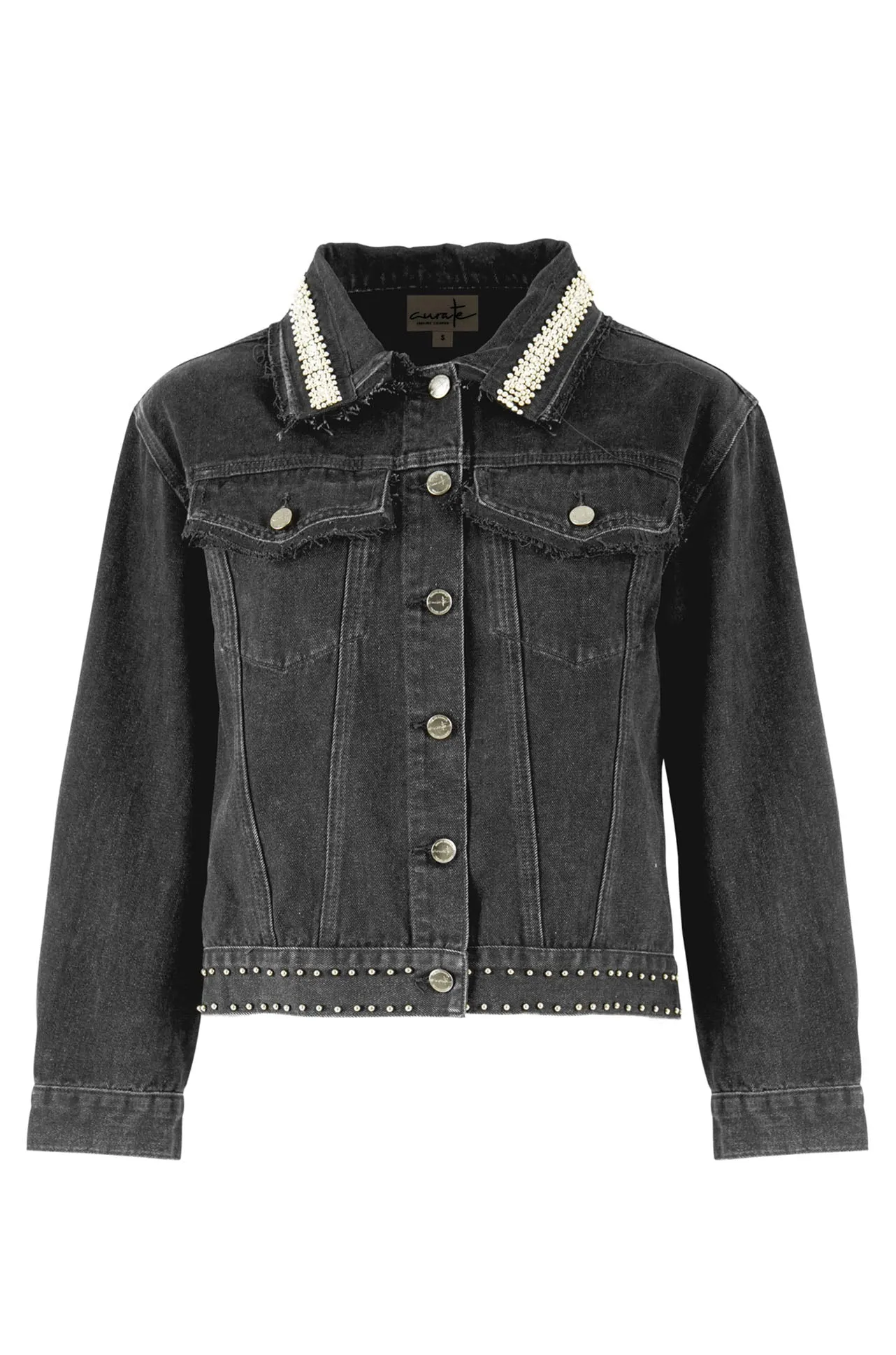 Curate - Denim Devotee Dakota Days Jacket in Black