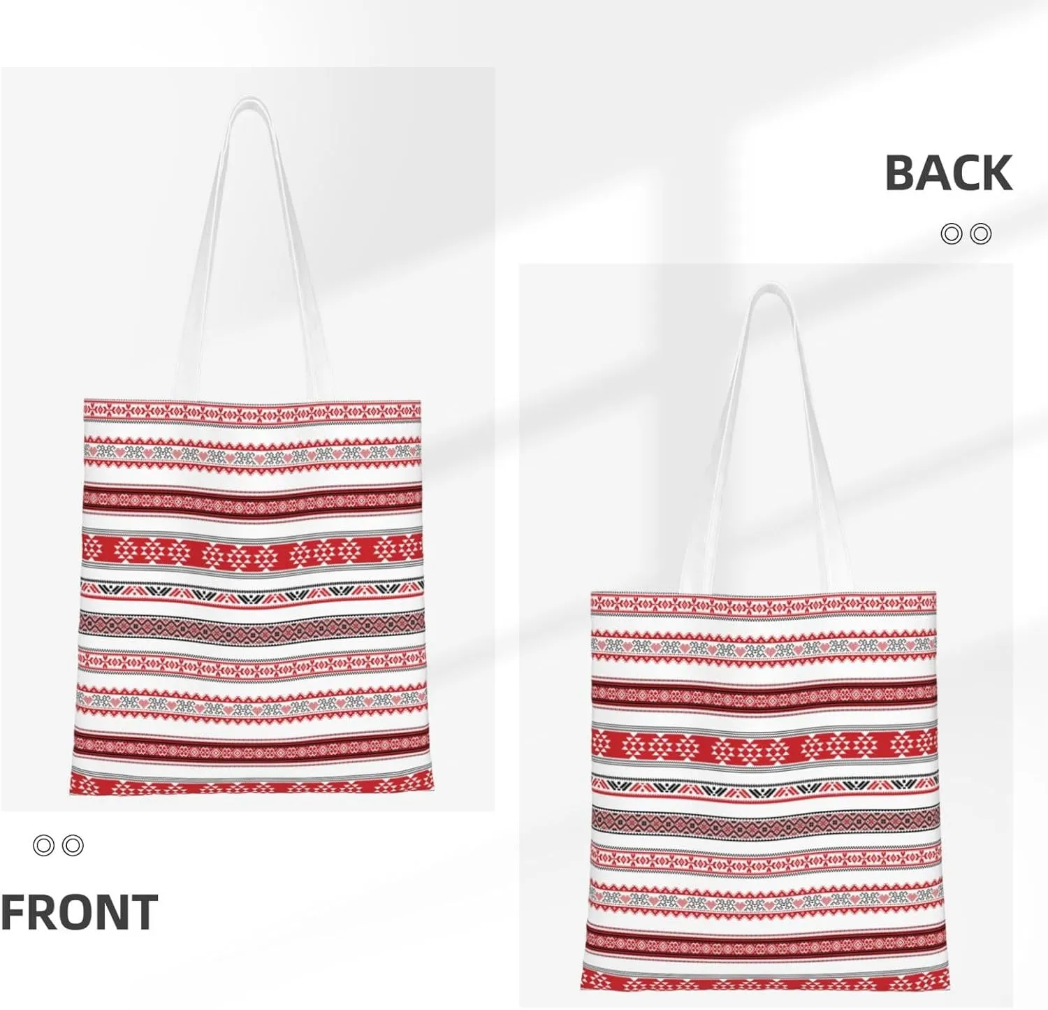 Cute Canvas Tote Bag for Women, Reusable Grocery Shopping Bag for Adults, Handbags for Work,Travel Shoulder Bag