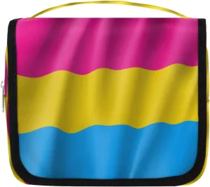 Cute Hanging Travel Toiletry Bag Crisp Flag Travel Accessory Essentials,Portable Make Up Cosmetic Bag Toiletry Kit Organizer for Women Men
