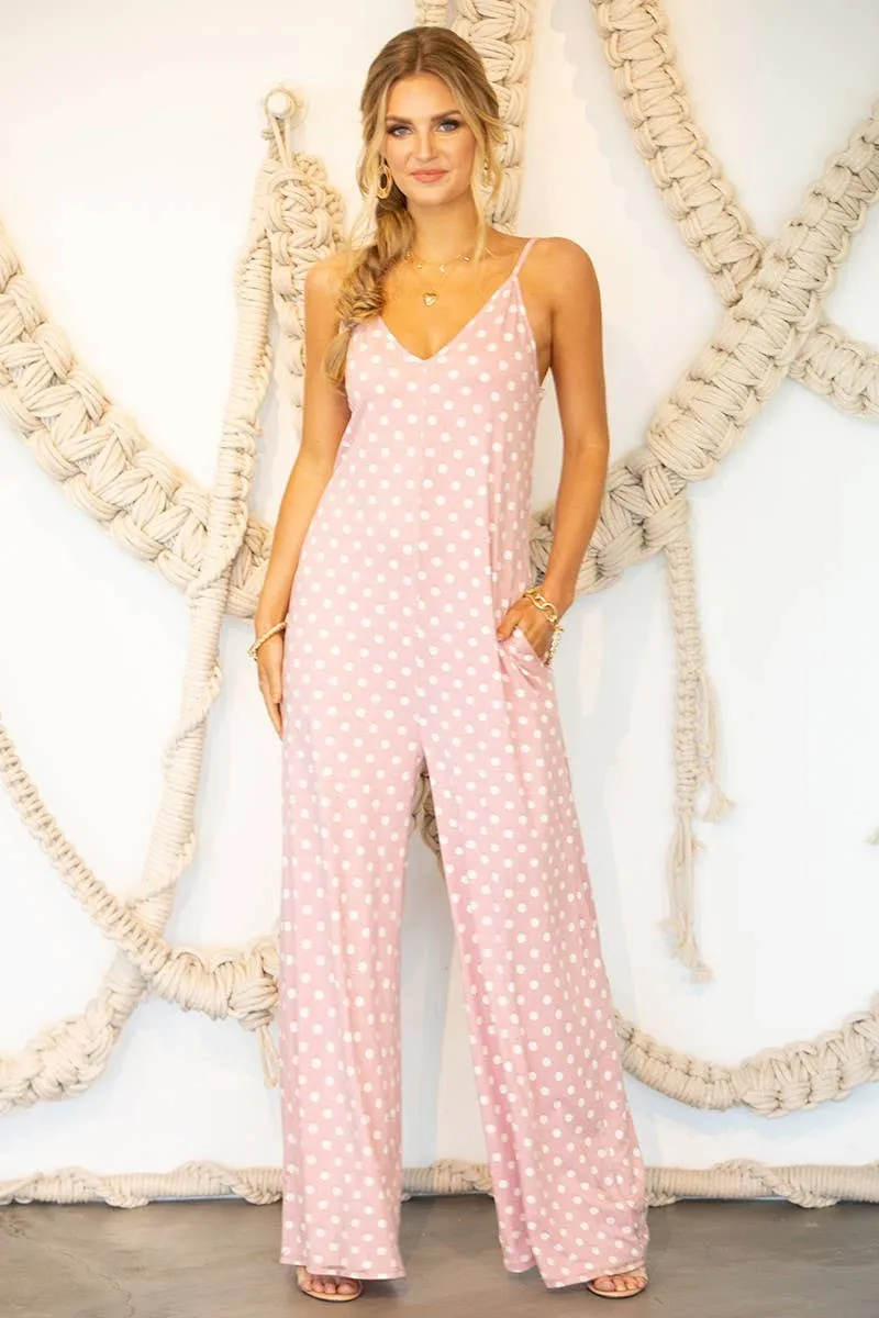 CWDMD810_LOOSE FIT SPAGHETTI STRAP POCKET JUMPSUIT