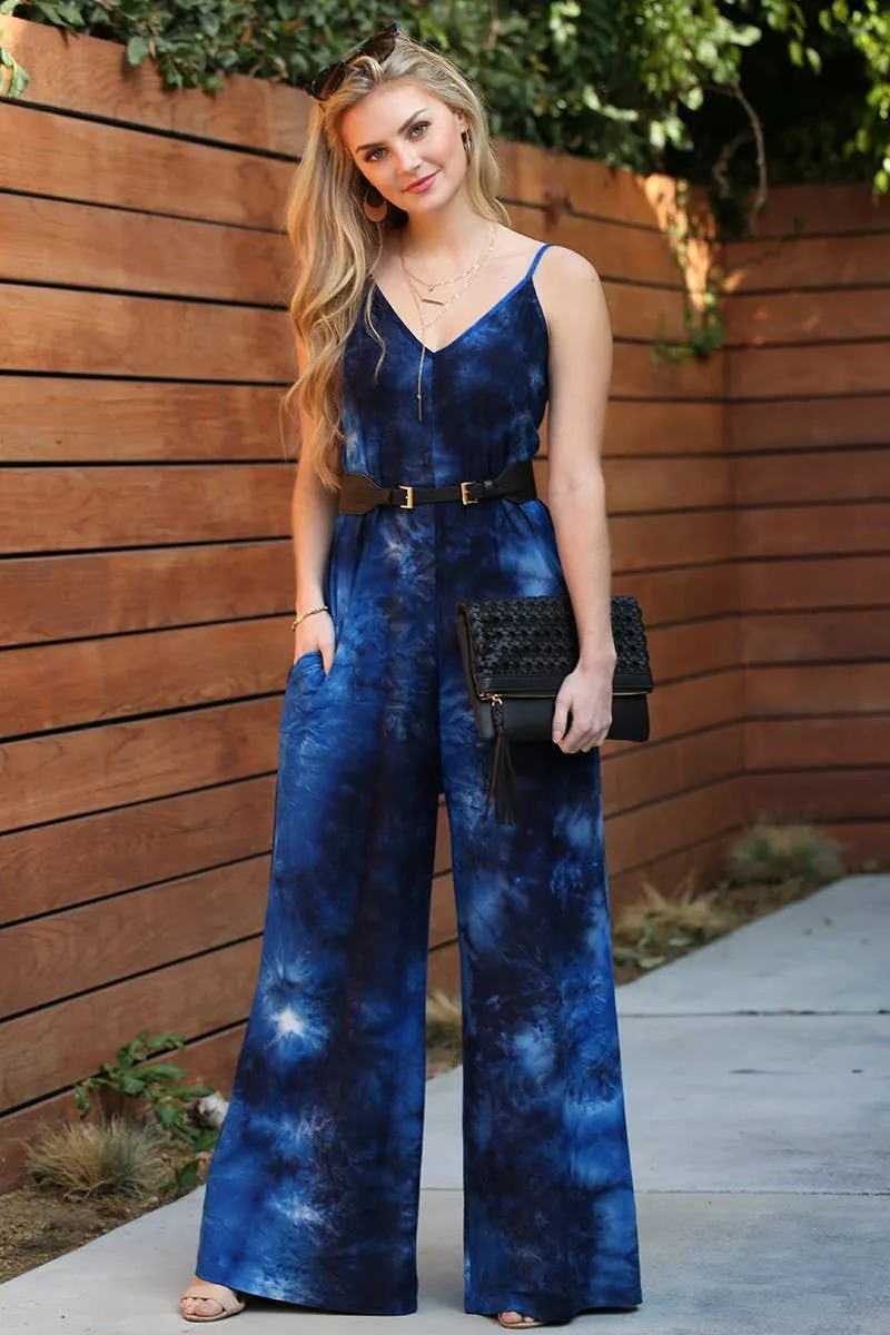 CWDMD810_LOOSE FIT SPAGHETTI STRAP POCKET JUMPSUIT