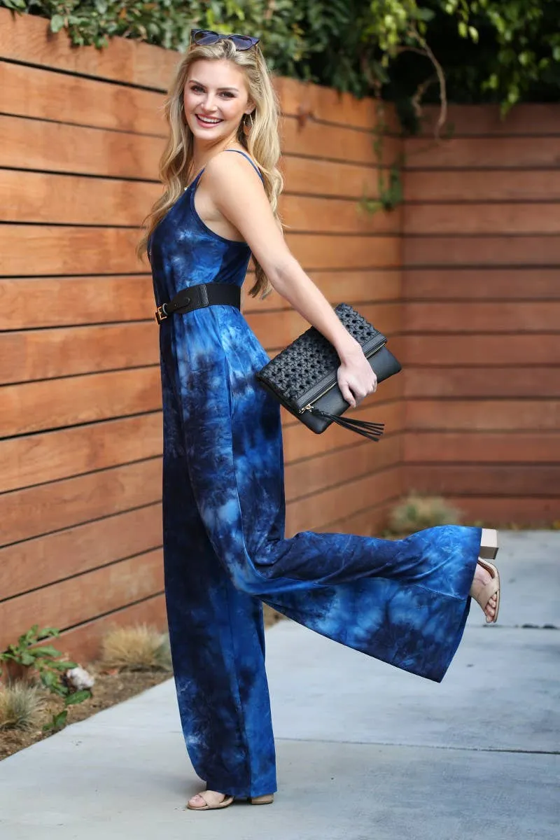 CWDMD810_LOOSE FIT SPAGHETTI STRAP POCKET JUMPSUIT
