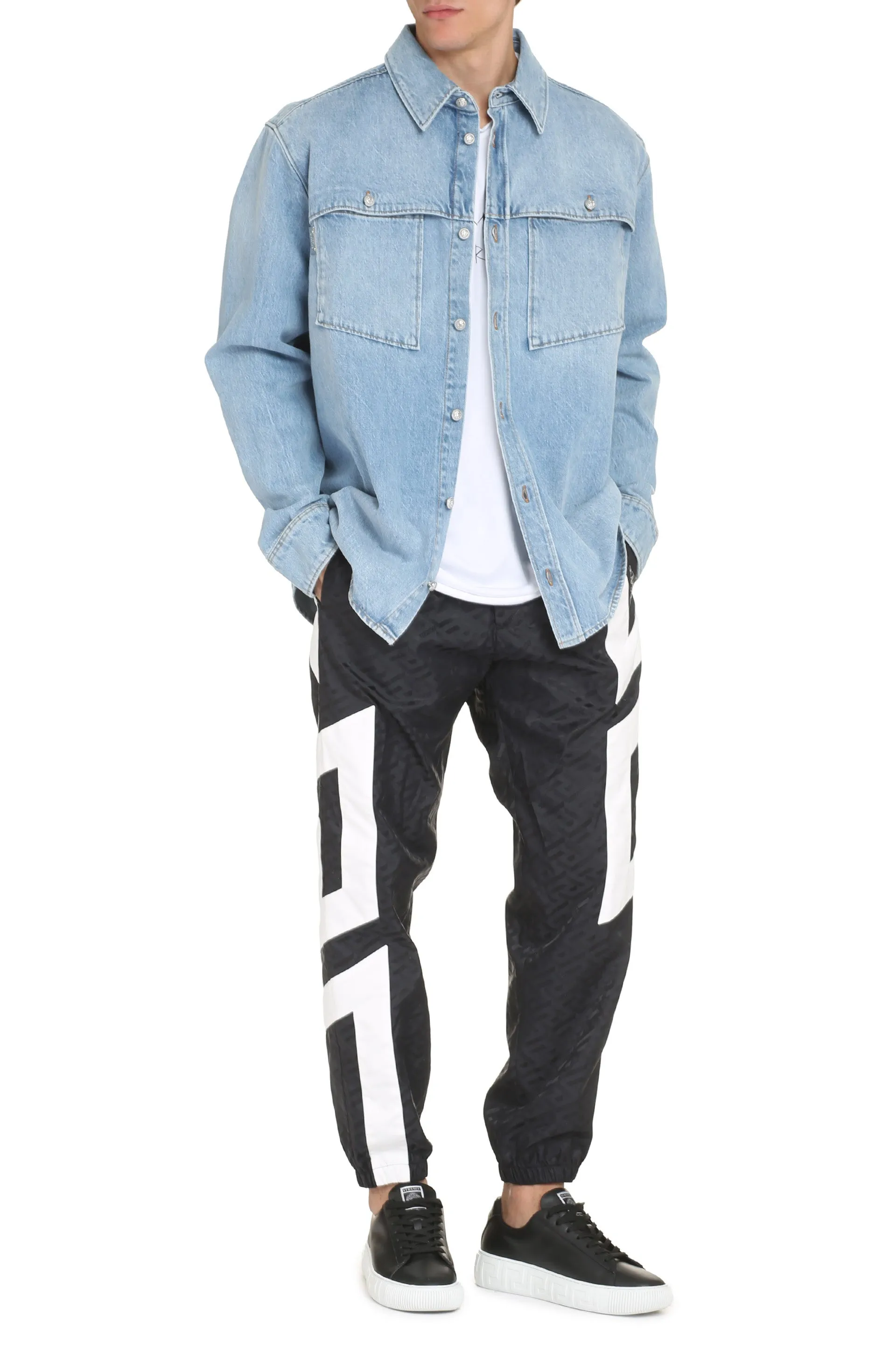 Denim overshirt
