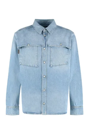 Denim overshirt