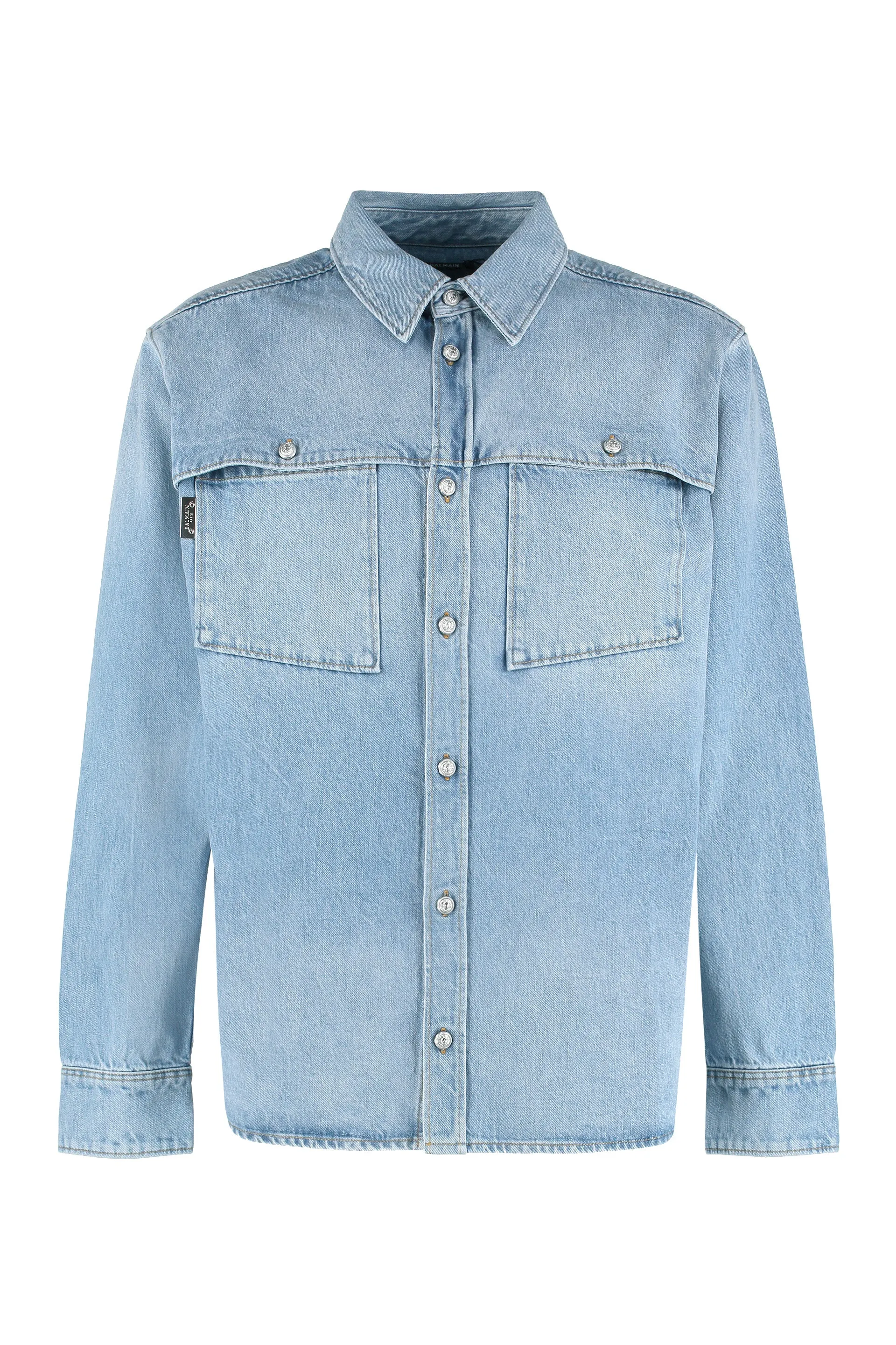 Denim overshirt