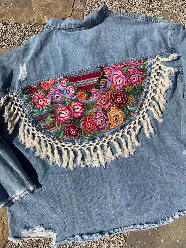 Desert Dreamer Denim Jacket - 4XL