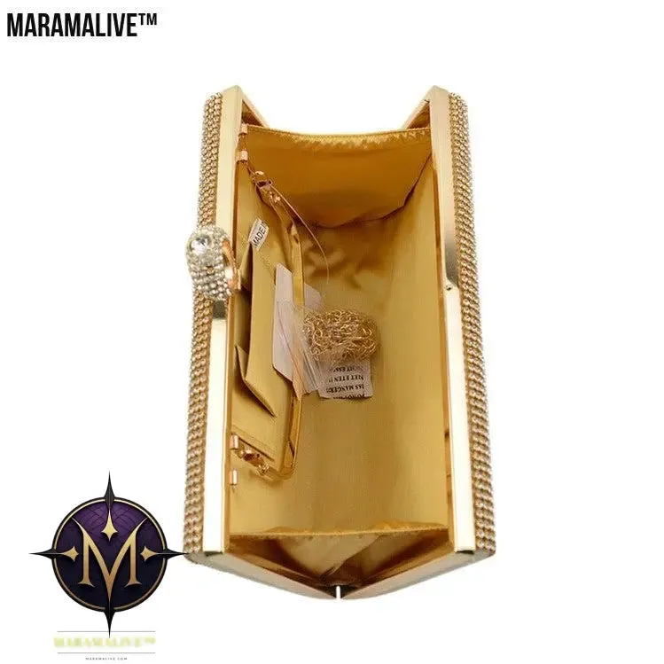 Diamond-encrusted Lady Spot Hand Bag Diamond