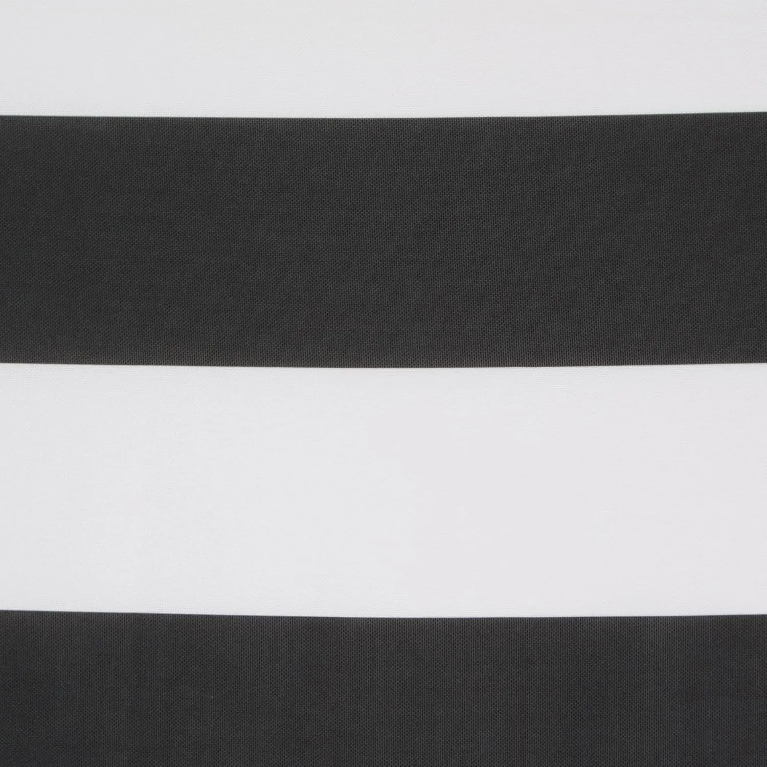 DII Cabana Stripe Outdoor Tabletop Collection, Stain/Wrinkle Resistant & Waterproof, 60" Round, Tablecloth, Black