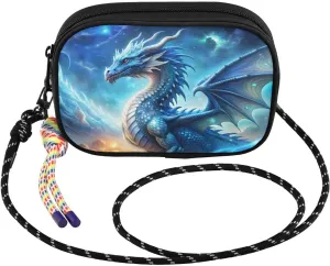 Dragon Blue Nebula Small Crossbody Bags for Women Cell Phone Purses Women's Shoulder Handbag Wallet Purse