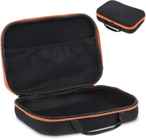Drill Hard Storage Case Replacement Tools Bag Portable Tool Storage Box with Handle Tool Zipper Pouch for Store Electric Grinder Drill Pliers Wrench Screwdriver Sharpeners, 33x22.5x9cm