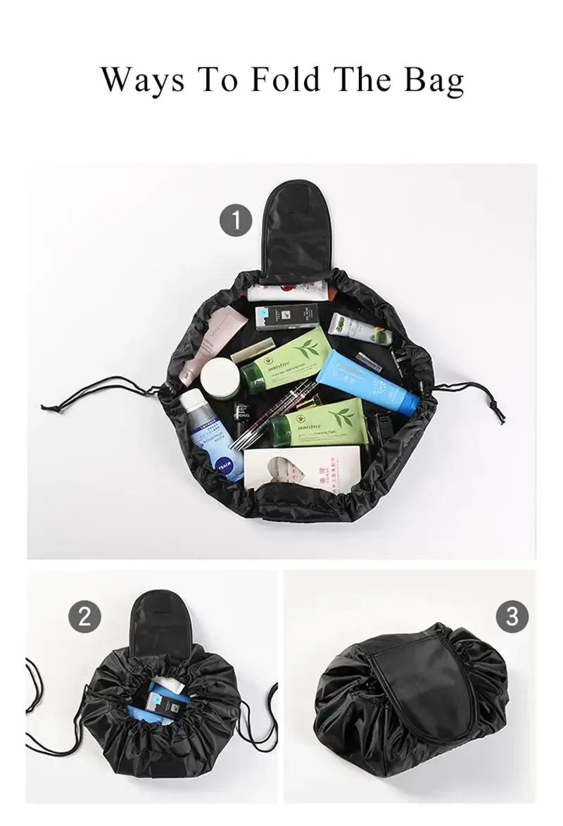 Easy Closing Cosmetic Bag