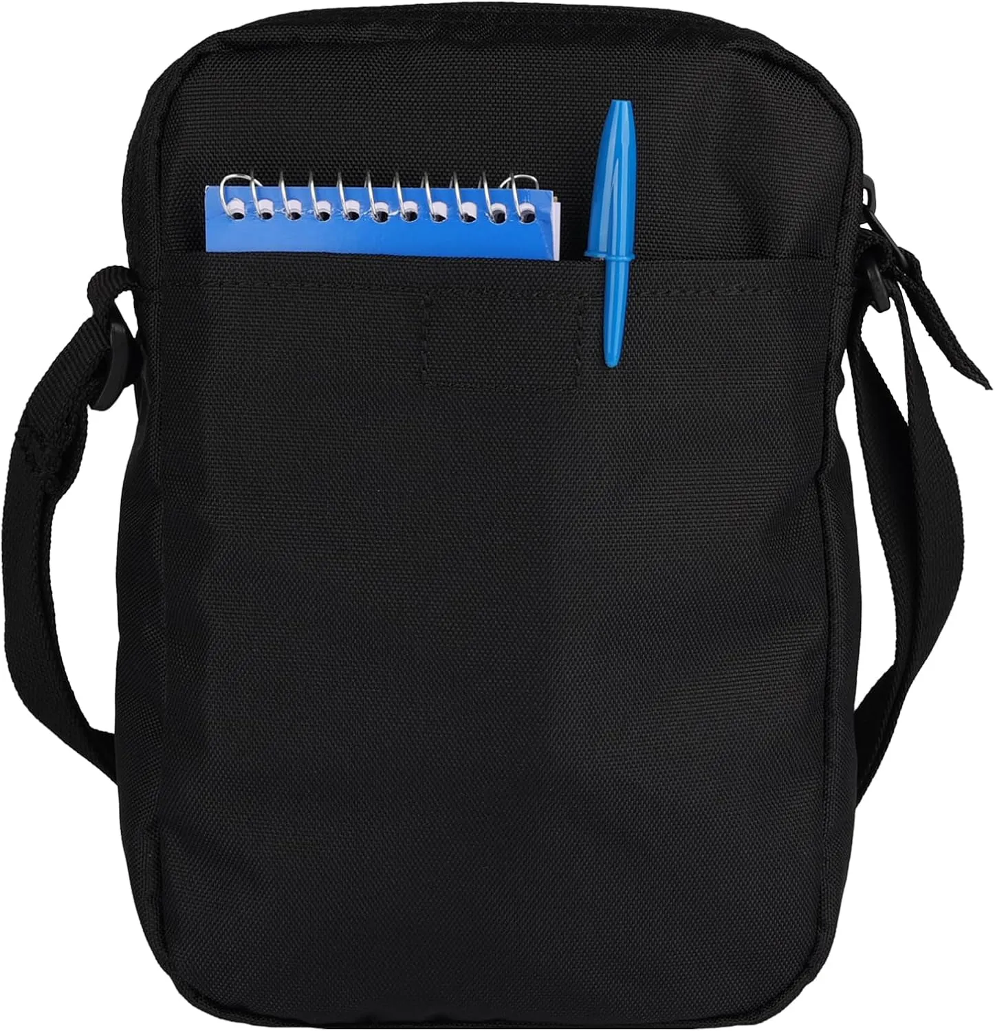 Eddie Bauer Jasper Crossbody Bag | Everyday Carry | Lightweight | Travel | Adjustable | 3L, Black, One Size