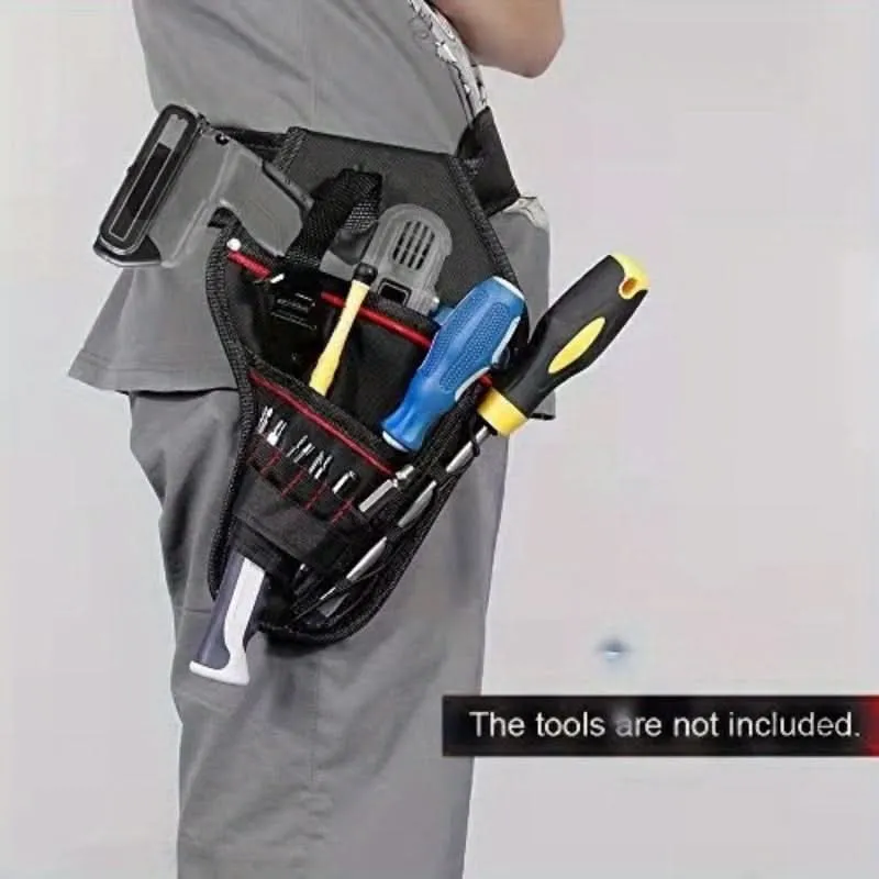 Electric Drill Tool Bag with Waterproof Fabric