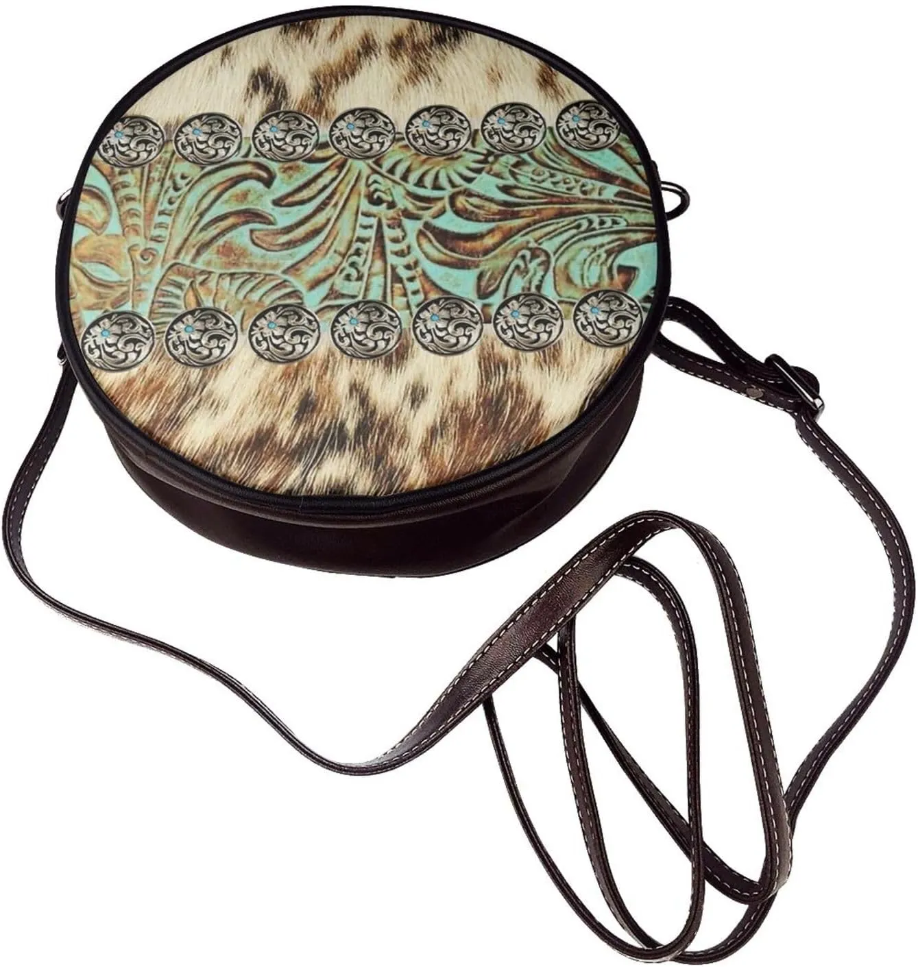Elegant Leather Crossbody Handbag for Women