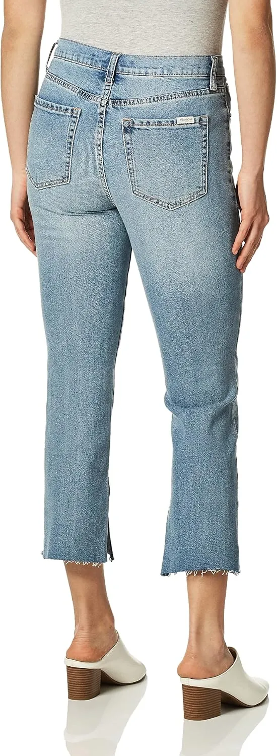 Ella Moss Women's High Waist Crop Flare Jean