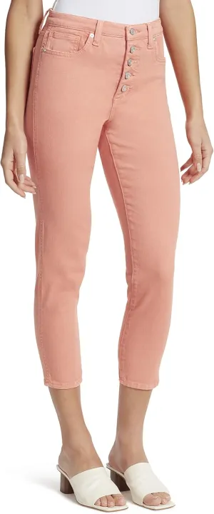 Ella Moss Women's Super High Rise Skinny Cropped Jean