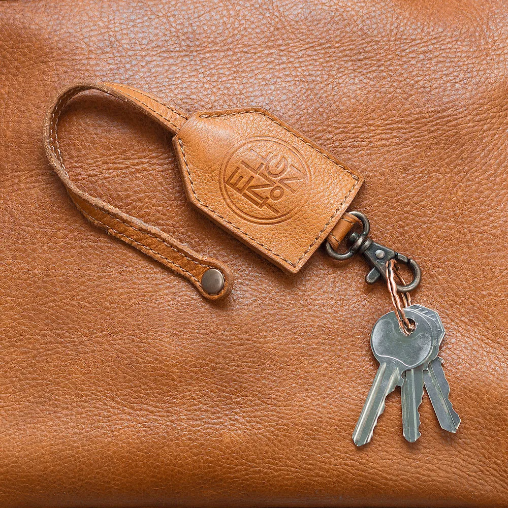 Ellington Leather Market Tote w/ Zippered Pouch by Mission Mercantile Leather Goods
