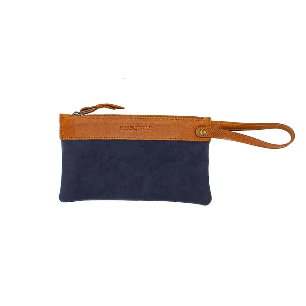 Ellington Leather Market Tote w/ Zippered Pouch by Mission Mercantile Leather Goods