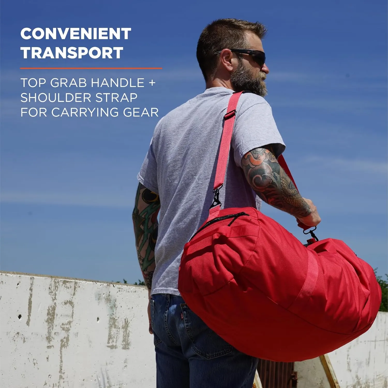 Ergodyne Gear Duffel Bag-Polyester