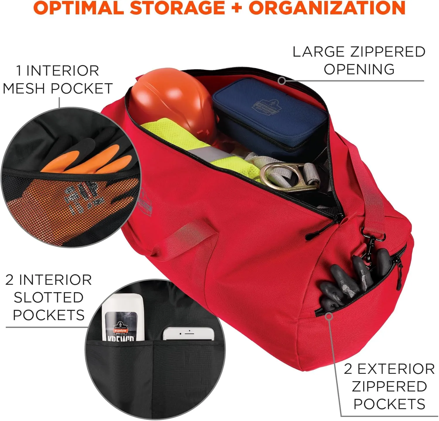 Ergodyne Gear Duffel Bag-Polyester