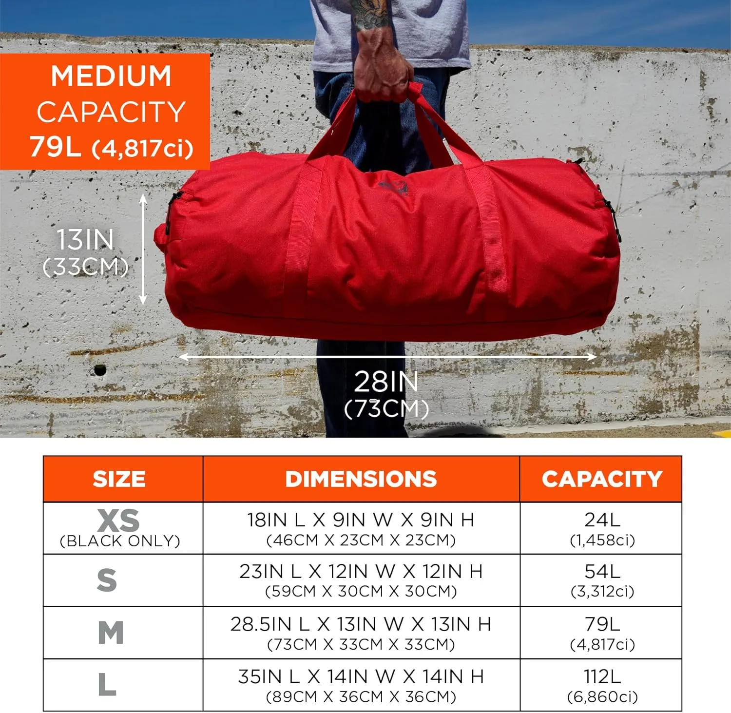 Ergodyne Gear Duffel Bag-Polyester