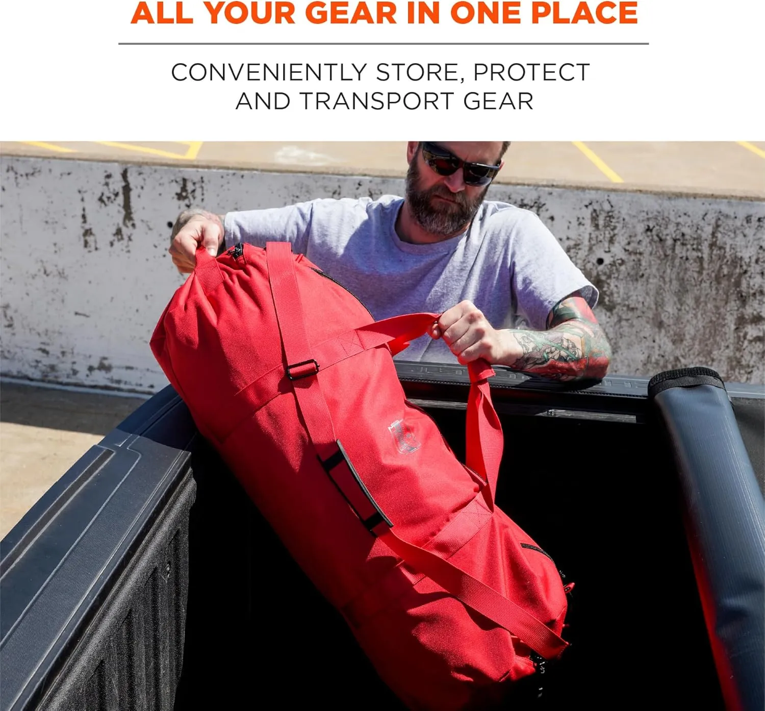 Ergodyne Gear Duffel Bag-Polyester